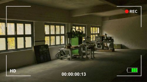 Security camera footage image