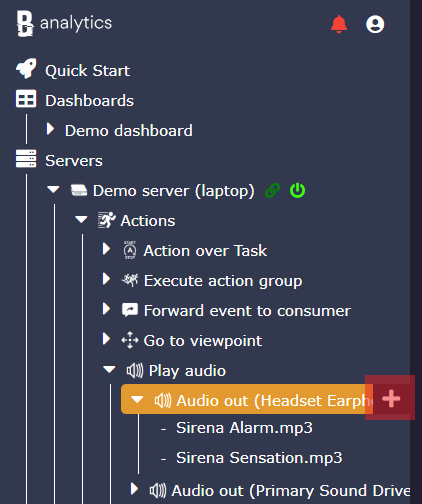 Multiple Play Audio actions for one output device